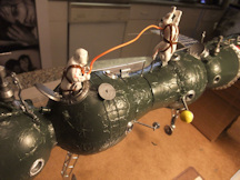 Soyuz 4 & 5 model detail